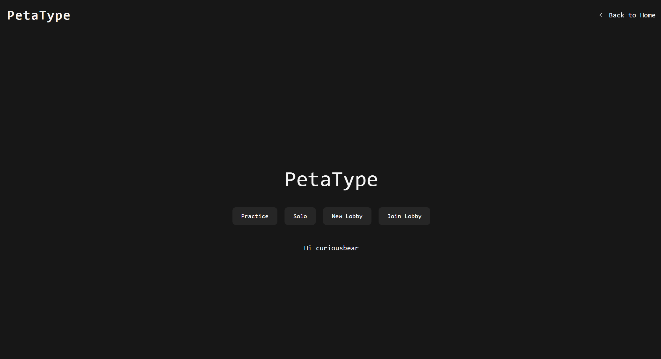 PetaType Typing Speed Test